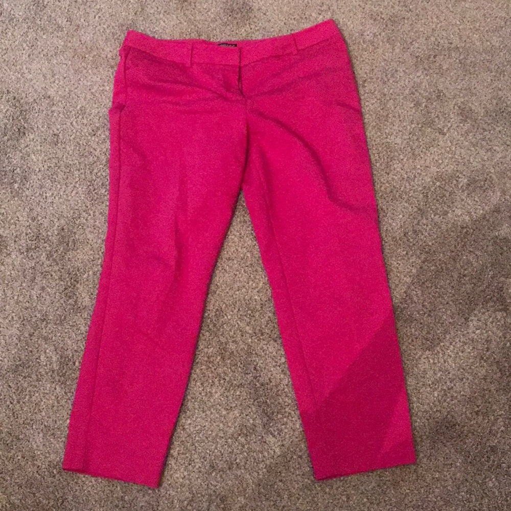 Express editor crop pants